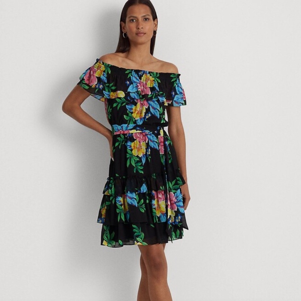 Ralph Lauren Floral Dress NWT